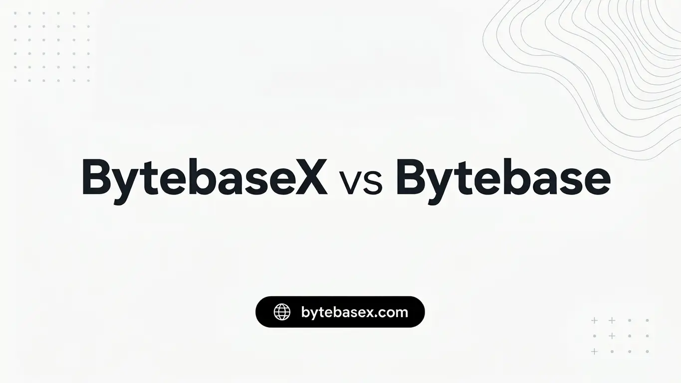 BytebaseX vs Bytebase Clarification