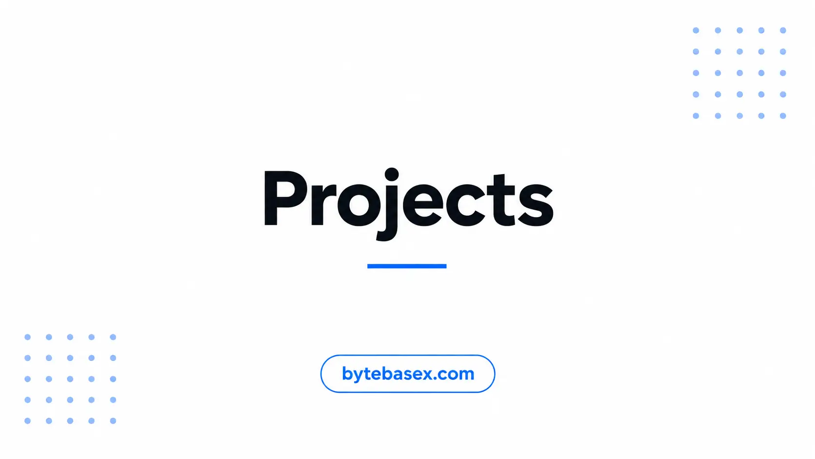 Projects - BytebaseX