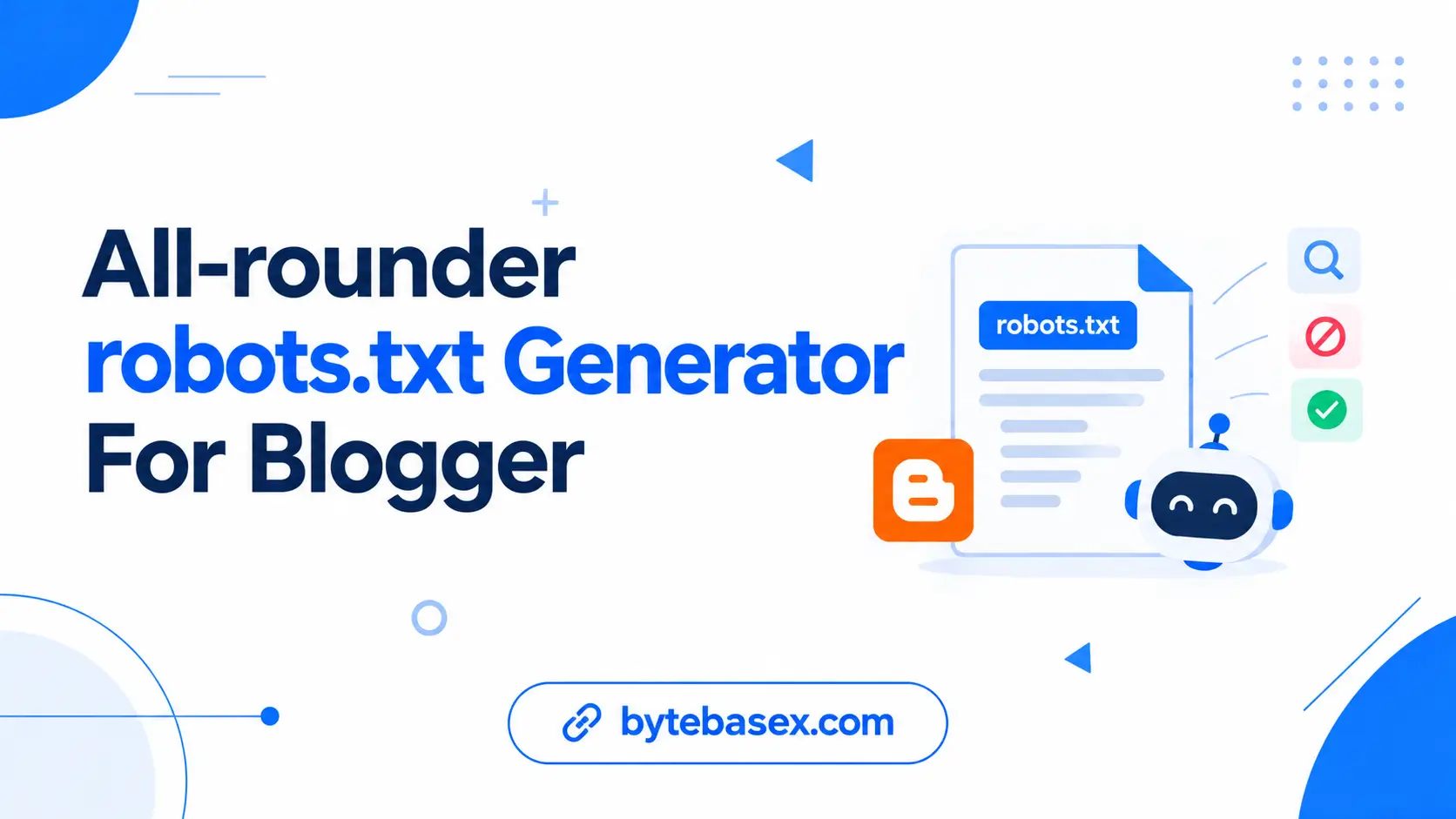 Blogger robots.txt Generator