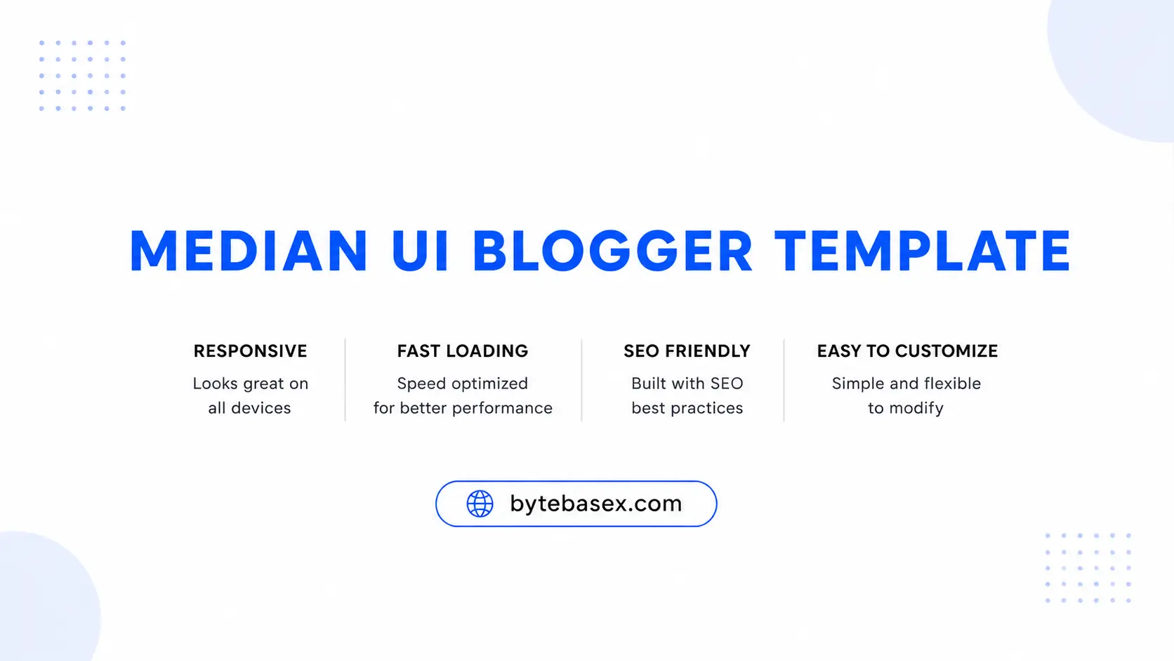 Median UI 1.7 Blogger Template Free Download